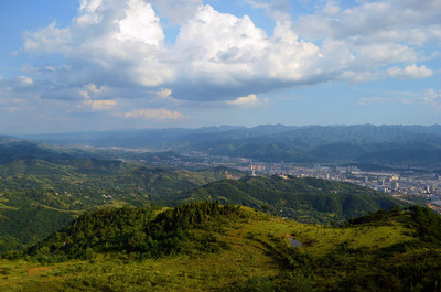 商洛戴云山 日出云海奇觀美如仙境